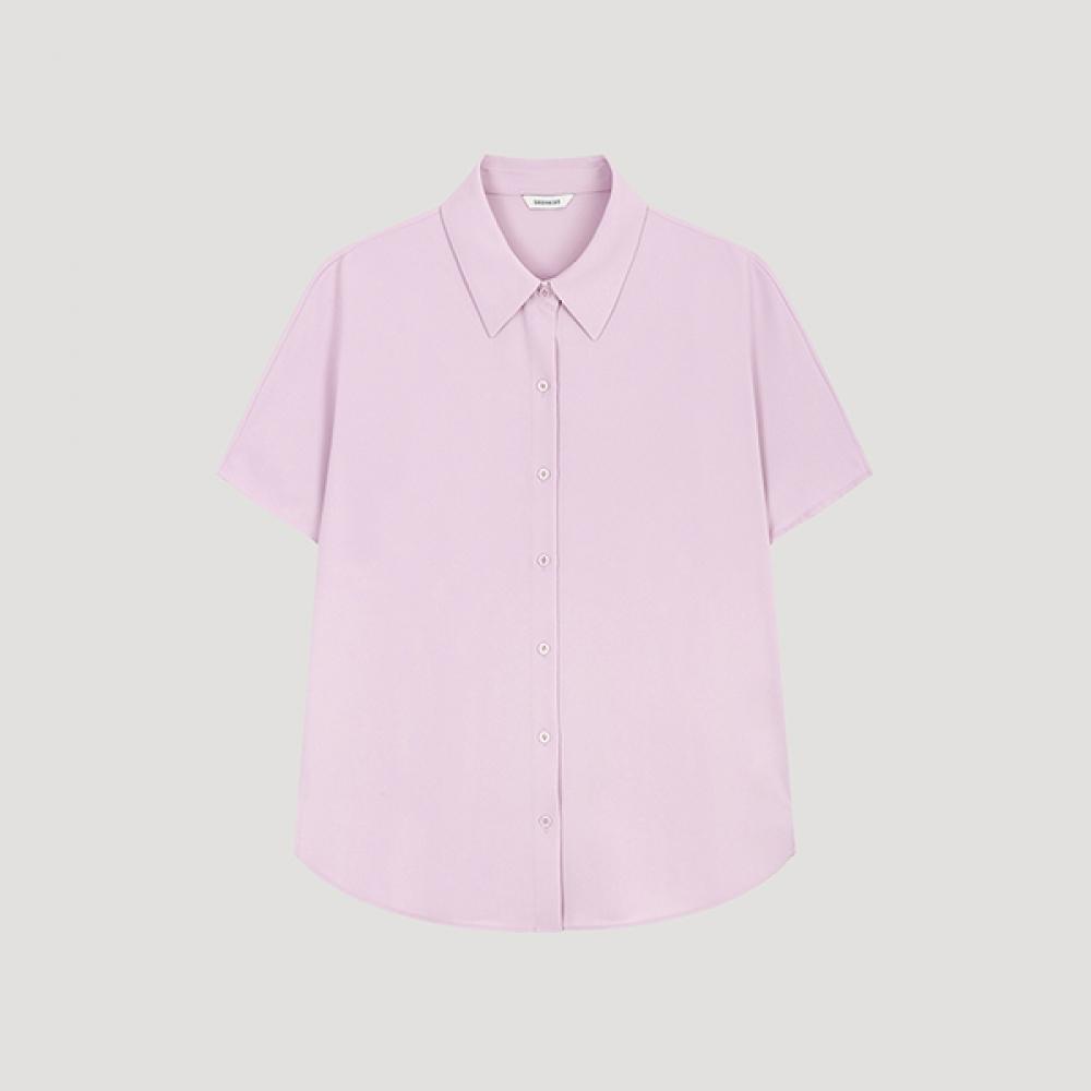 

She S miss базовая легкая рубашка с коротким рукавом SwwSto22030 Lp light pink/55