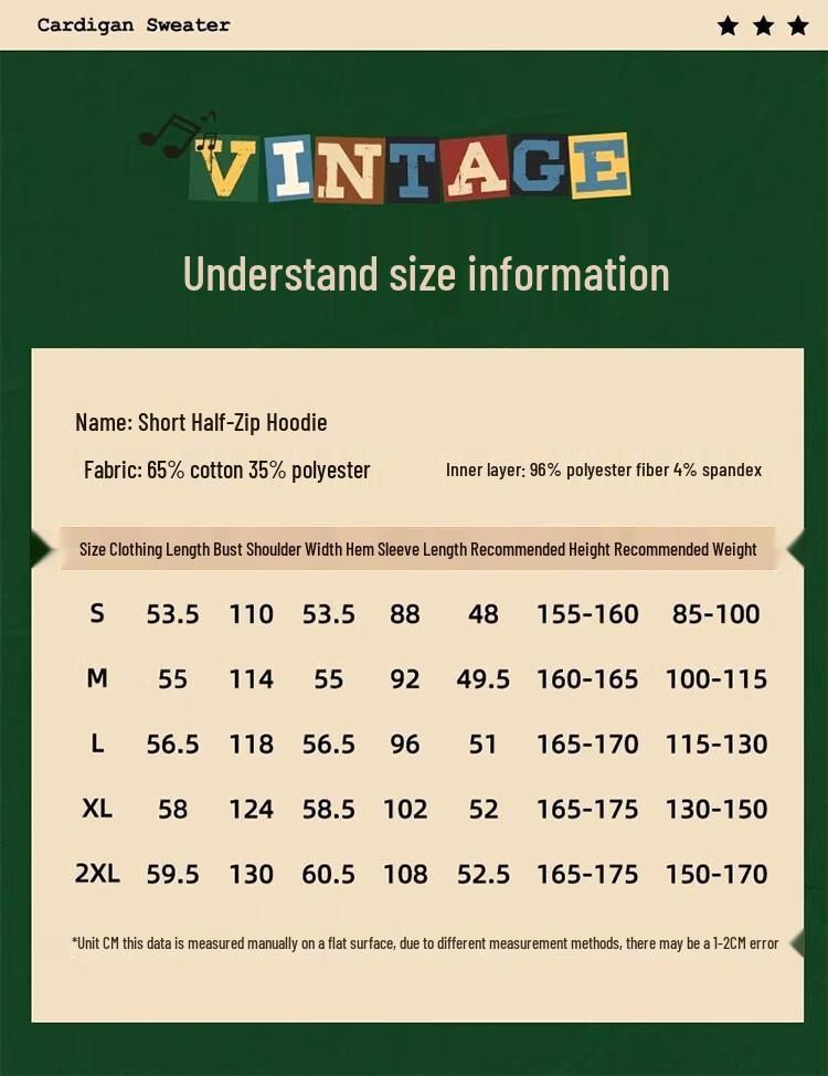 Women's Half-Zip Stand Collar Sweatshirt