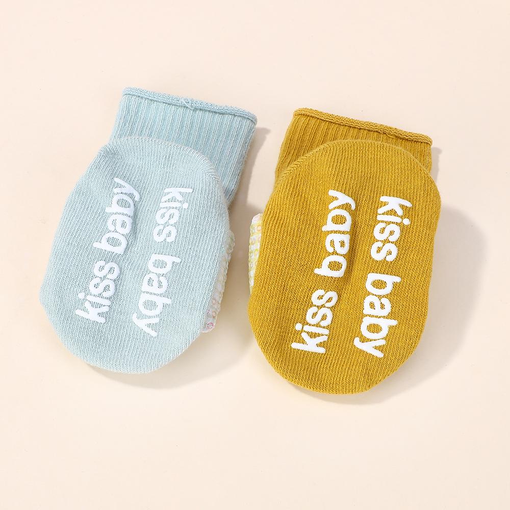 Random 6 pair of socks/set baby girl cute bowknot socks anti slip, breathable, wear-resistant 1-2Y babe socks