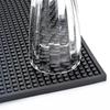 PVC Anti-slip Drain Pad Cafe Bar Mats Coffee Maker Countertop Spill Mat Waterproof Heat Resistant Coaster Drain Mat for Home Bar