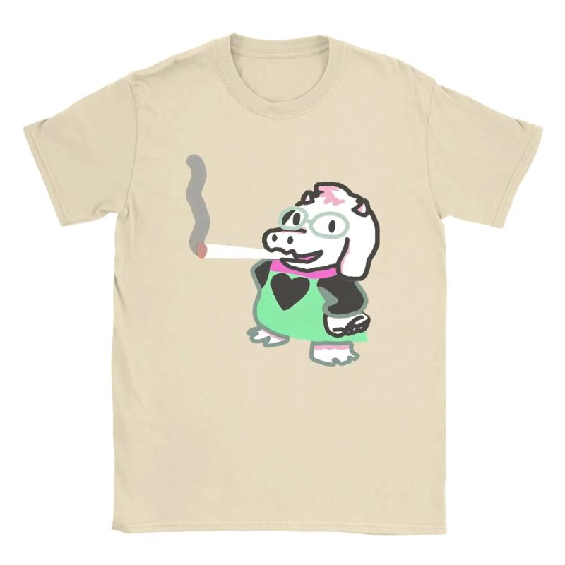 T-shirt Deltarune, style plage, Ralsei Blunt, pour hommes et femmes, motif Harajuku, manches courtes, style vintage été