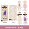 Wooden Multi-layer Body Structure Puzzle for Kids Ages 3-10 - Educational Toy for Early Learning