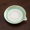 Mess-free Garlic Grater 5Pcs/Set Ceramic Plate with Pour Spout Ginger Cheese Manual Grinder Handheld Crusher Raised Teeth Kitchen Onion Lemon