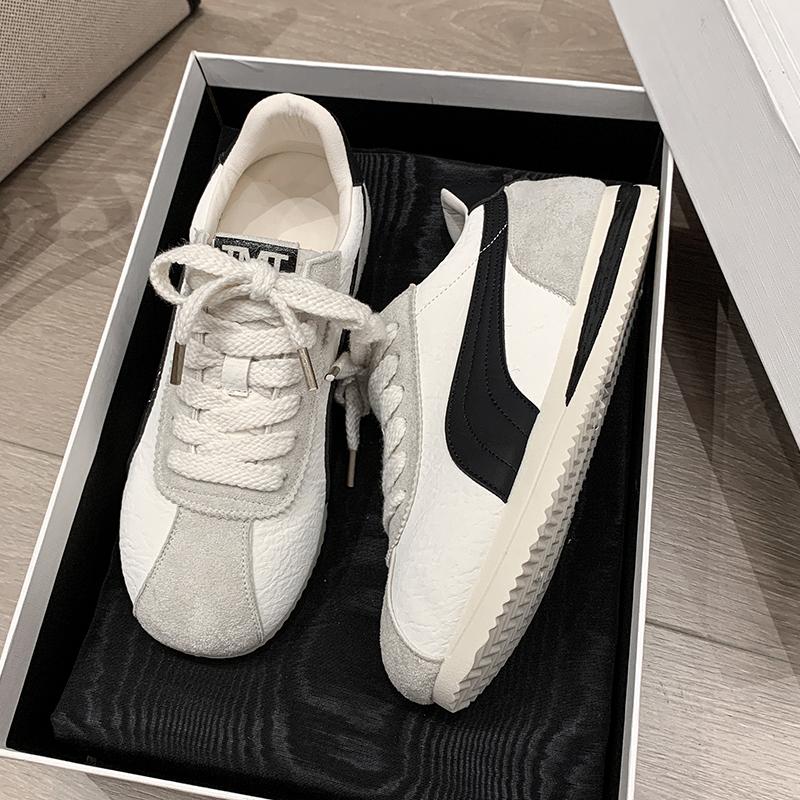 Fashion Inner Height Training Shoes Women's Shoes Joker Not Tired Feet 2025 Early Autumn New Thickness Casual Shoes Sneaker Women