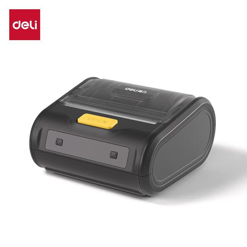Deli GE386W Portable 80mm Thermal Label Printer