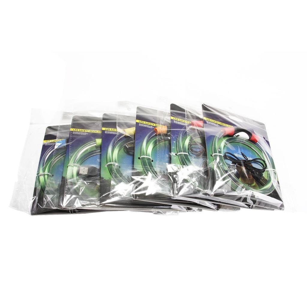 Helle Transparente PU Leuchtendes Hundehalsband für die Nacht