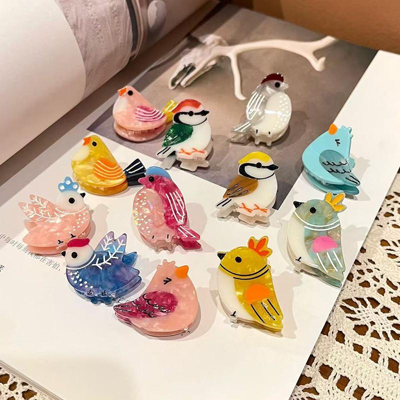 Stylish Bird Hair Claw Clip for Bangs Lovely Design for Everyday Wear