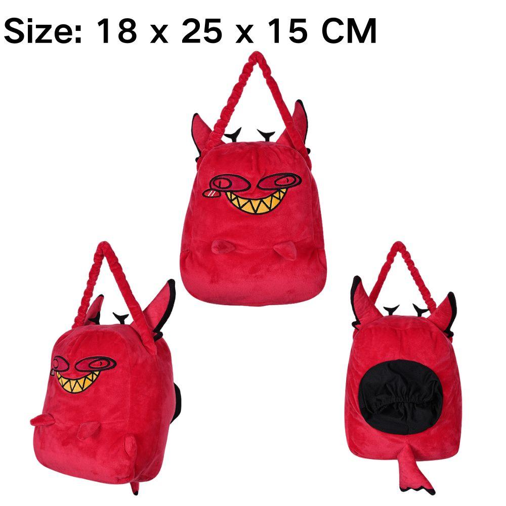Cursed Cat Alastor Cosplay Plush Angel Dust Husk Lucifer Fat Nuggets Plushies Cartoon Hotel Fantasy Birthday Gifts Mascot Props