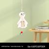 Totoro Ceramic Wind Chime Ornament - Cute Japanese Wall Decor for Girls' Bedroom