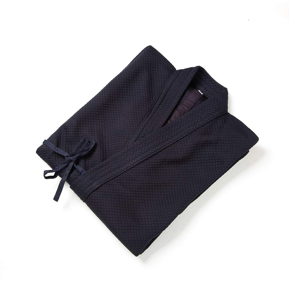 Kendo Jersey Navy Plaid No No Size 170cm [Ikenshi] Uniform, All-Season, Blue, Weave, Fade, Shrinkage, Quick-Drying,