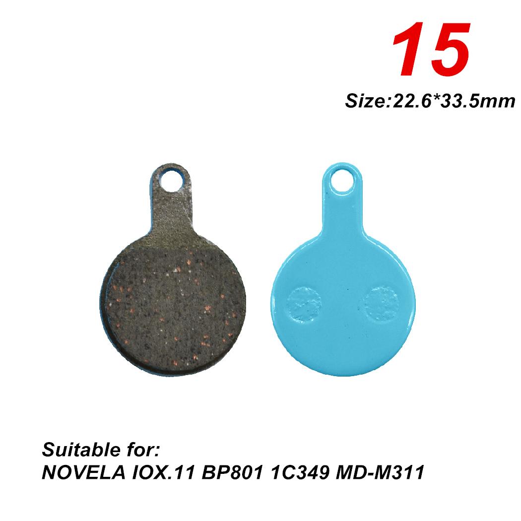 

Suitable for b01s SRAM AVID HAYES Magura ZOOM Bike Ceramic Brake Pads 4prs (8pieces) CRBP047C