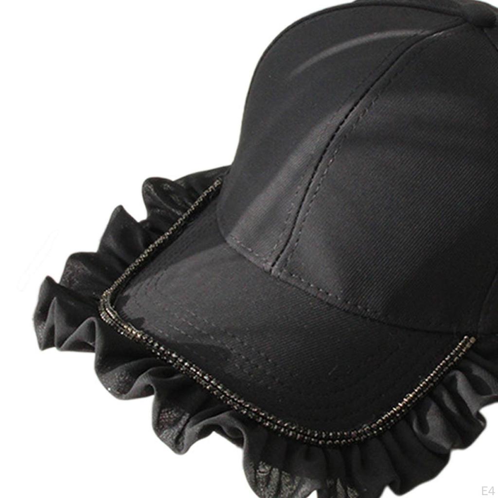 Female Baseball Cap, Breathable Cap for Summer Vacation, Outdoor Picnic