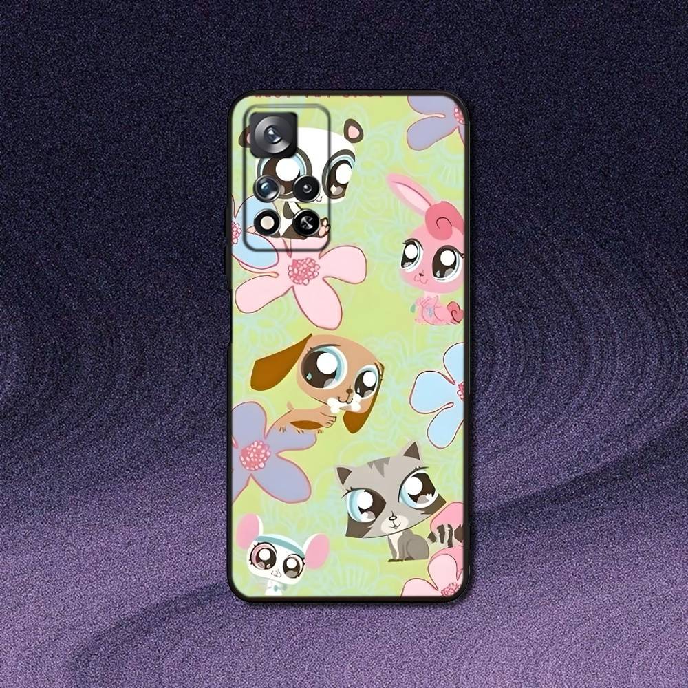 

Littlest Pet Shop Phone Case For Samsung S10,S21,FE,S21,S26,S25,S24,S23,Ultra,S9,S22,Plus Soft Black Samsung S24fe