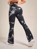 Women's Tie-Dye High Waist Wide-Leg Yoga Pants