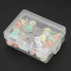 200pcs Multicolor Straight Pins Flower Head Craft Positioning Pins Quilting Pins  For Crafting