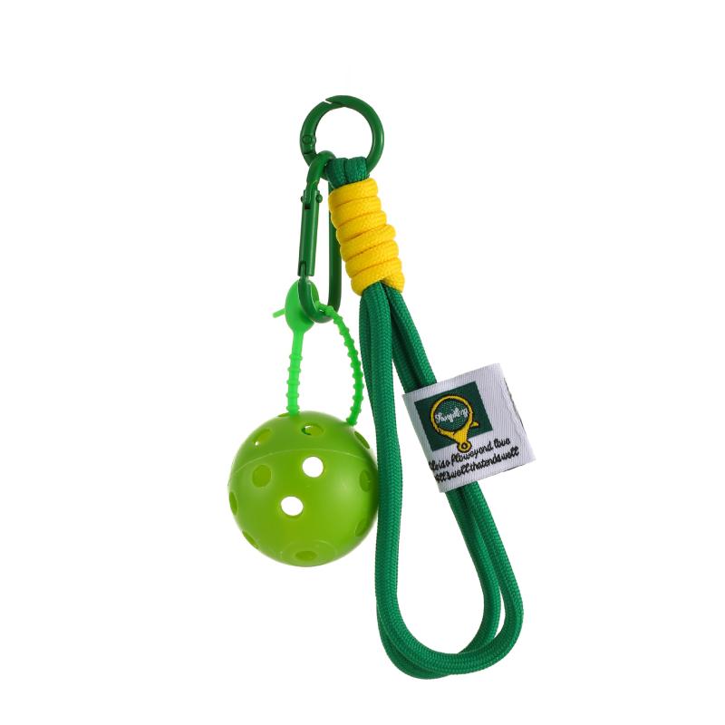 Pickleball Bag Tag Keyring Portable Pickball Pendant For Party Hoilday Handbag Birthday Gift Car Keychain Accessories