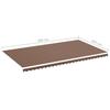 Brown Awning Fabric 6x3.5 m