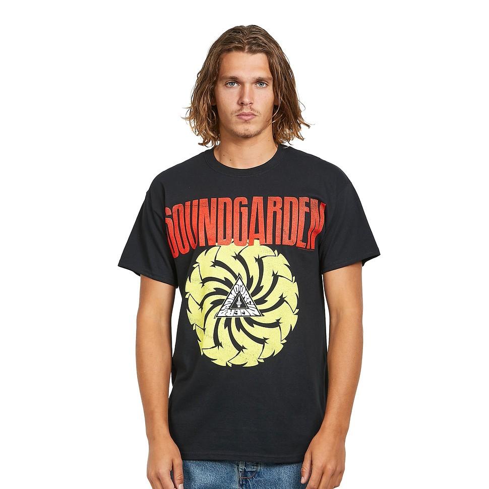 Soundgarden Bath Motor Finger T-Shirt Black S