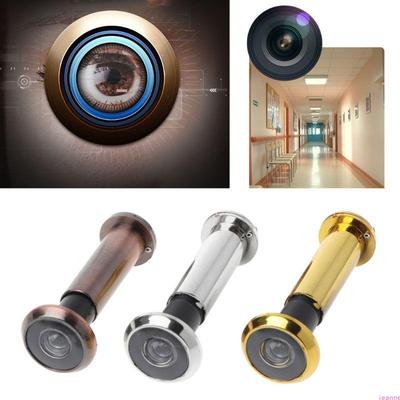 NAIERDI Door Viewer 200 Degree Wide Angle Peephole Security Hidden Door Adjustable Glass Lens For Furniture Hardware Tools