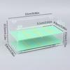 1/64 Car Model Display Shelf With Parking Space Toy Car Transparent Storage Box 8 Slot Showcase Finishing Cabinet