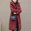 Fashion Winter Long Coat Female Clothes Hooded Thick Warm Casual Winter Jacket Women's Parkas