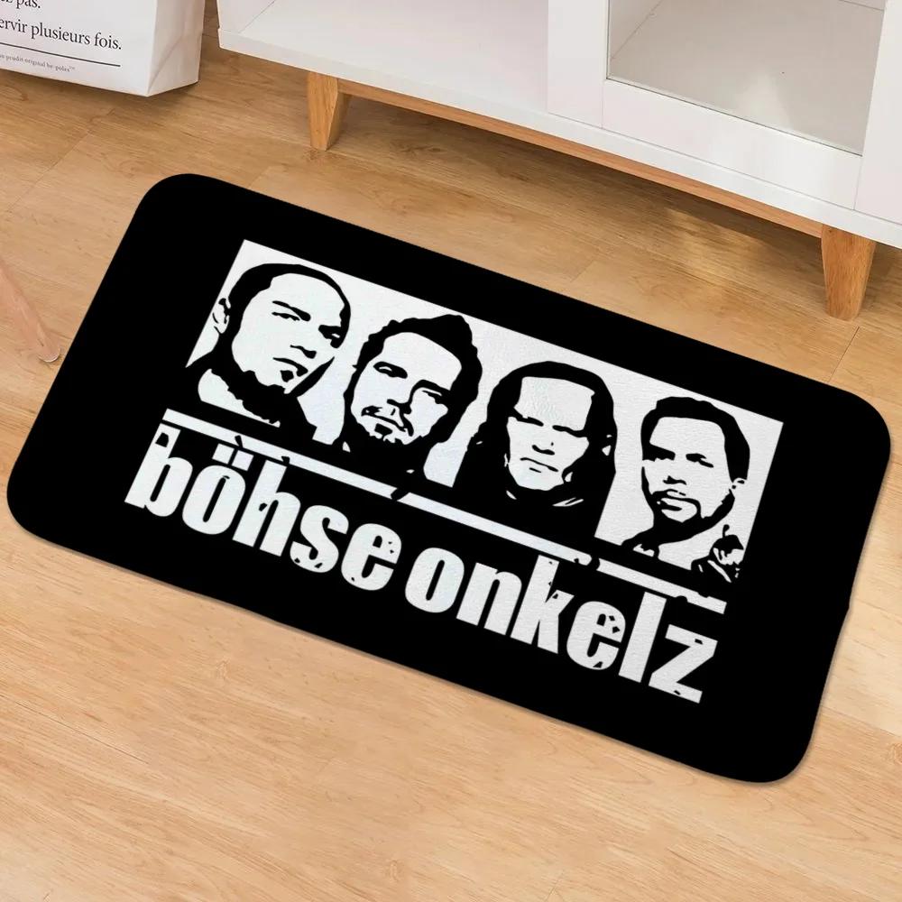 

Foot Mat Rug Carpet Choice Tentacles Bohse Onkelz Germany Bo Music Rock Band Heavy Mental Main Door Entry Mat Carpet for Kitchen 80x120cm