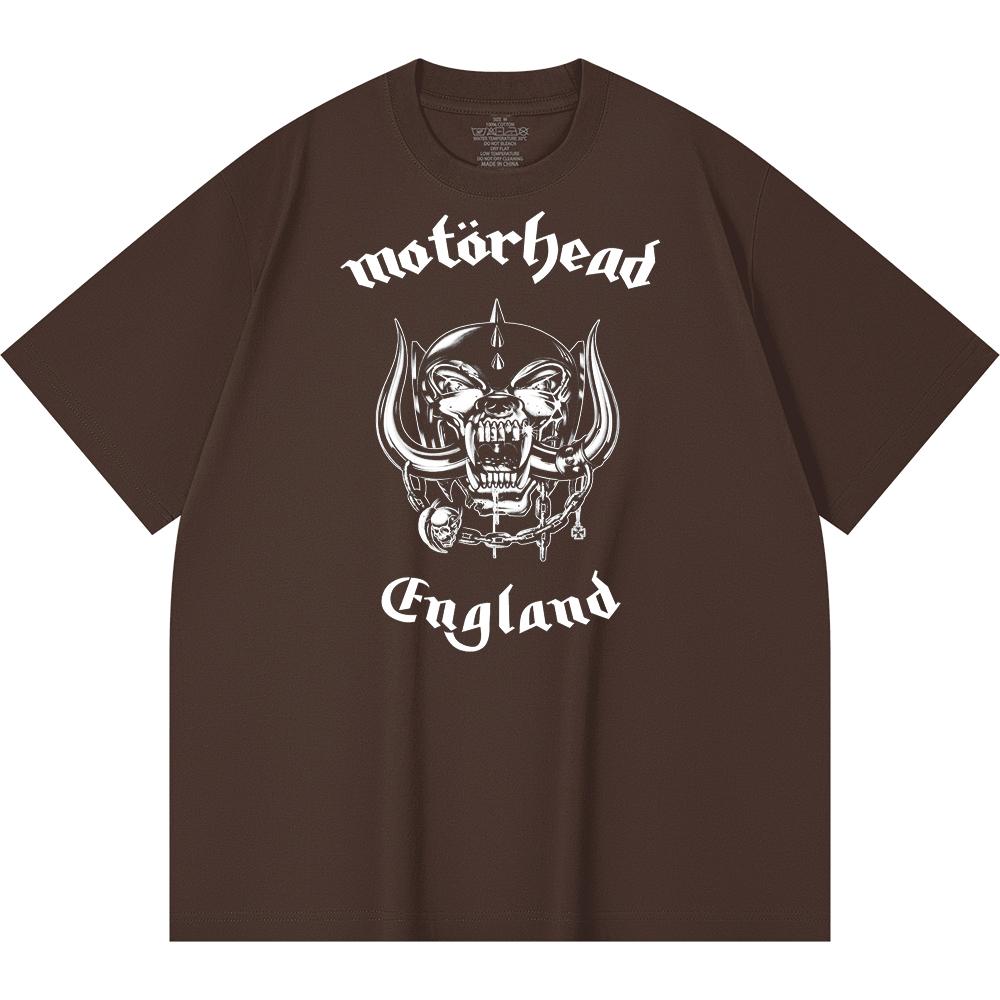 230 Gsm 100% Cotton Heavy Metal T-Shirt  Rock Band Popular Music Print Unisex Heavy Cotton T Shirt