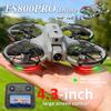 Drone ES800PRO 1:1 Échelle Conception Aérodynamique 8K 1080P HD Caméra Télécommande Sans Balais Évitement d'Obstacles à 360° Jouets Volants Garçons