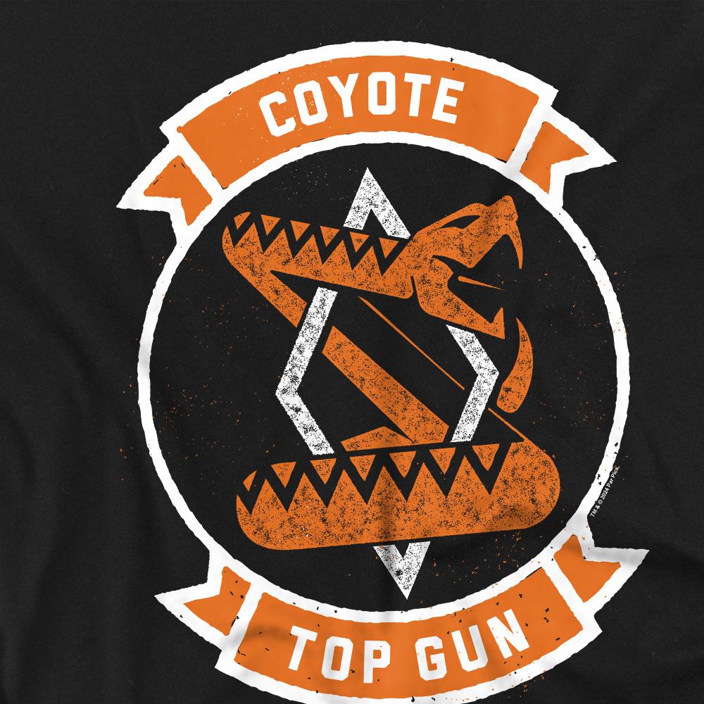 Top Gun Unisex Adult Coyote Logo T-Shirt
