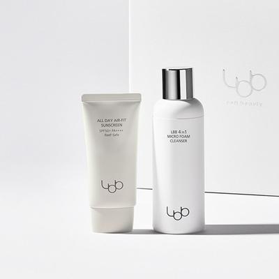 LBB Moisture Soothing UV Protection Care Set (Sunscreen 50ML + Cleanser 100ML)