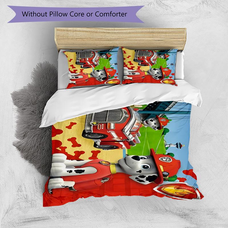 3pcs Paw Paw29 Design Cover Set - HD Printed Bedding with 1 Cover and 2 Pillowcases - Perfect for Home and Dorm Decor