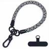 Luxury Phone Wrist Strap 10mm Diameter Lanyard Anti-loss Short Rope USB Keychain Hanging Portable Bag Mobile Cover Case Strap