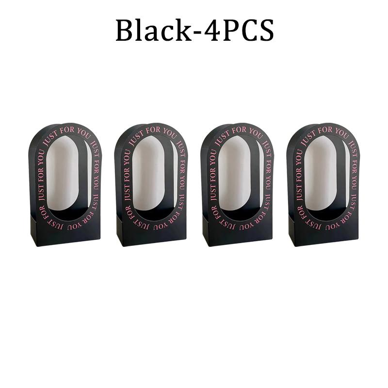 Simple Hollow Hand-Held Flower Basket Paper Flower Bouquet Floral Arrangement Carton Packaging Box Decoration Supplies