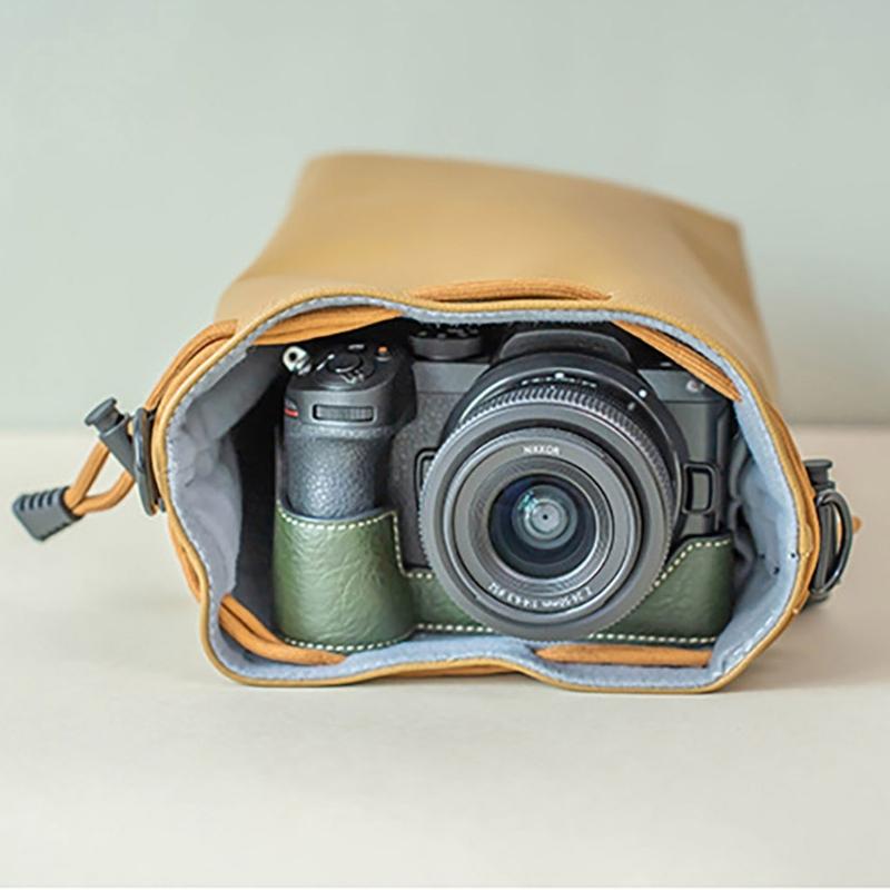 Small Camera Bag Camera Case Drawstring Camera Bag Waterproof Camera Storage Bag Soft Camera Case for Photographers