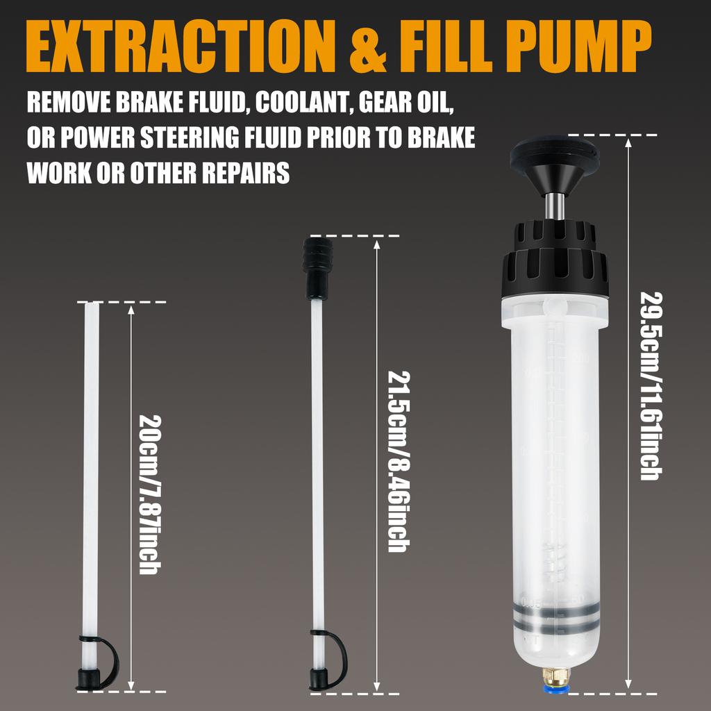 Vehicle Fuel Transfer Pump Manual Liquid Suction Transfer Pump Portable Hose Pump 8 mm Transfer Hose Fish Tank Transfer Pump