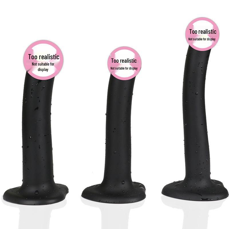 Silicone Glans Dildo: Realistic Insertable Toy for Women's Pleasure