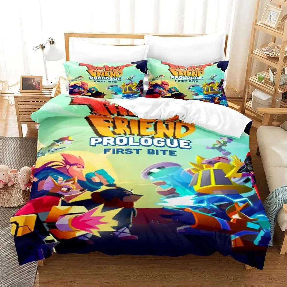 The Last Friend Bedding Set Single Twin Full Queen King Size Bed Set Adult Kid Bedroom Duvetcover Sets Anime Parure De Lit Bed
