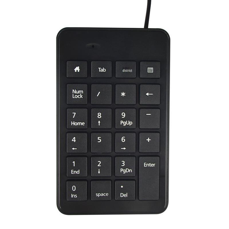 Compact Wired Numeric USB Keyboard for Accounting and Finance.