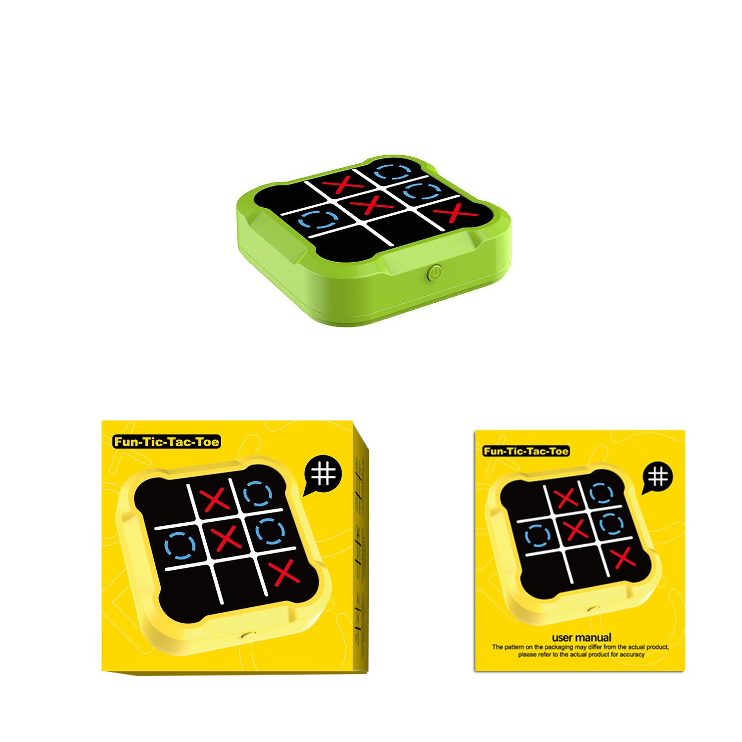 Super Tic-Tac-Toe Children S Educational Toys Parent-Child Interactive Family Board Games All-In-One Portable Table Games Toys
