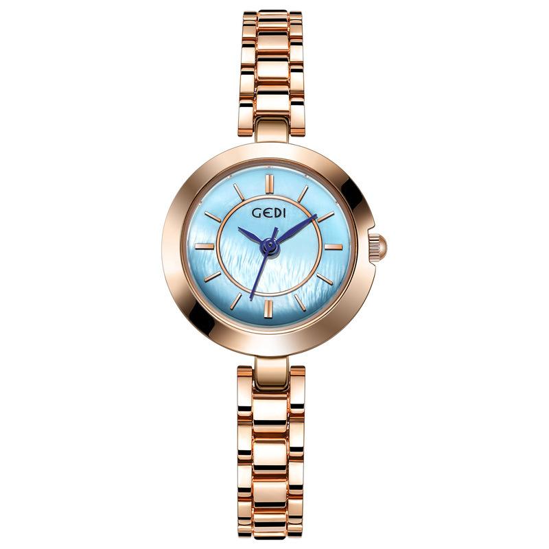 Niche Light Luxury Small Women'S Watch Junior High School Student Quartz Watch Women'S Simple Waterproof Alloy Watch
