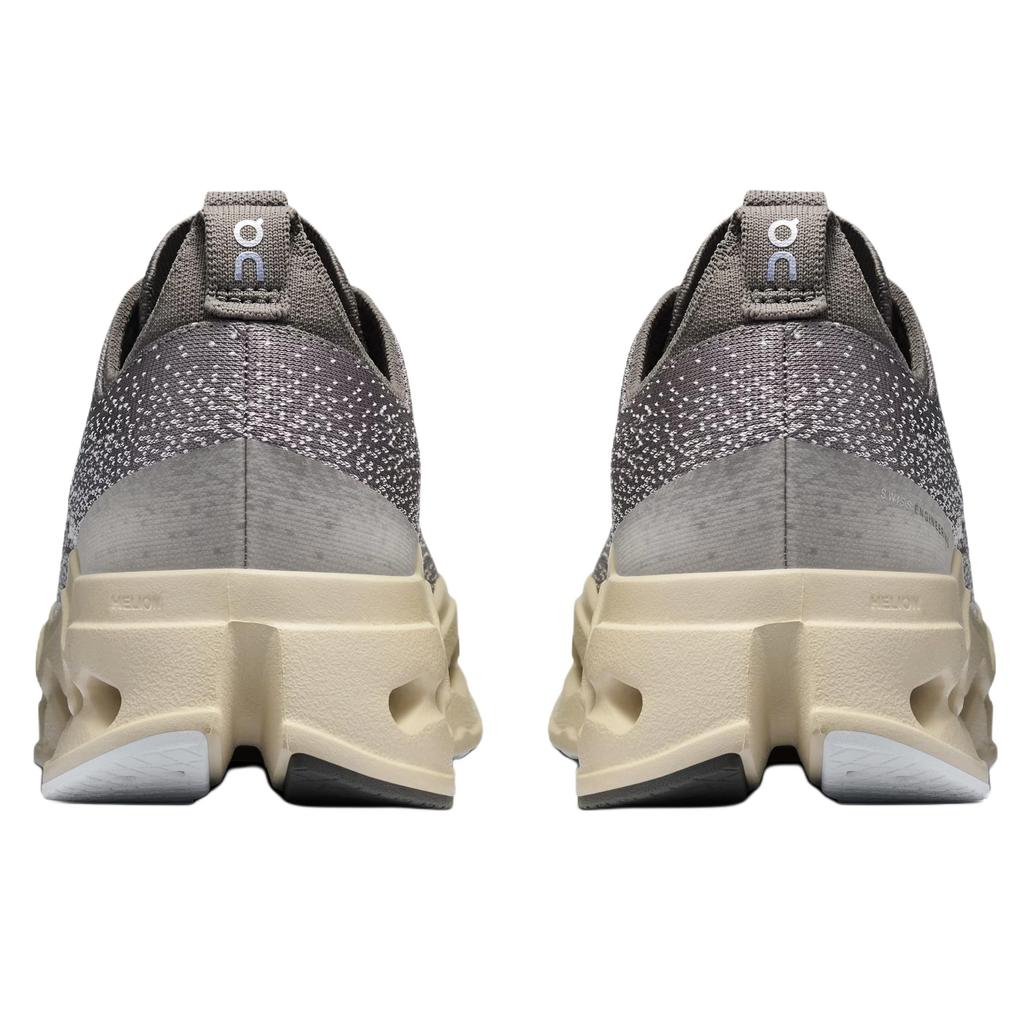 On Cloudsurfer Max Comfortable Durable Running Shoes Women Running Shoes Gray Blue 3WF30223396