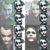 Trendy Joker 3d Print T-shirt Short Sleeve Loose Fit Round Neck Tee Polyester