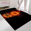 Galatasaray Crest Carpet Rug for Living Room Bedroom Home Sofa Decoration,Kids play Nonslip Floor Mat