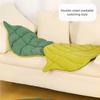 Soft Cotton Cat Bed Mat Leaf Shaped Kitten Puppy Dog Sleep Blanket Double Sided Washable Pet Floor Rug Home Comfort Pad