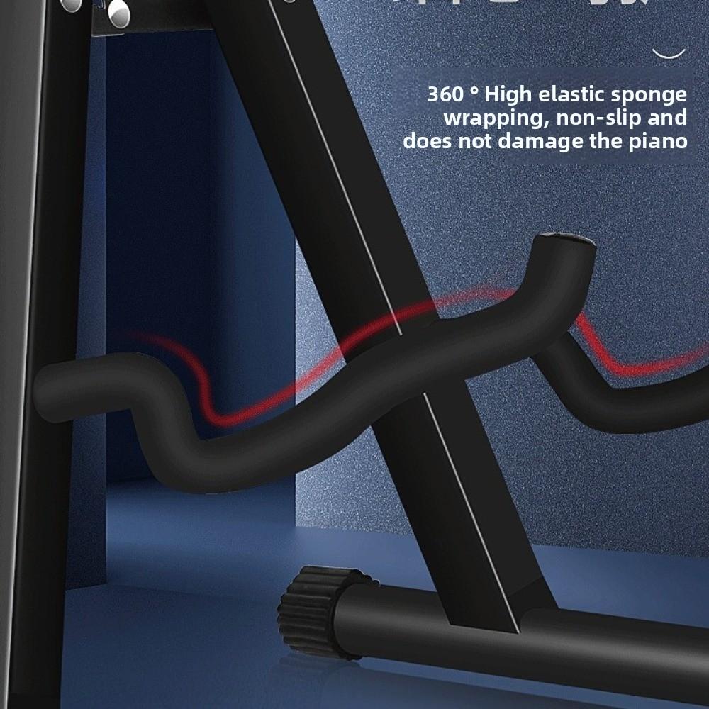 a-Frame Guitar Stand Metal Electric Guitar Bracket Sturdy and Stable Portable Guitar Rack Floor