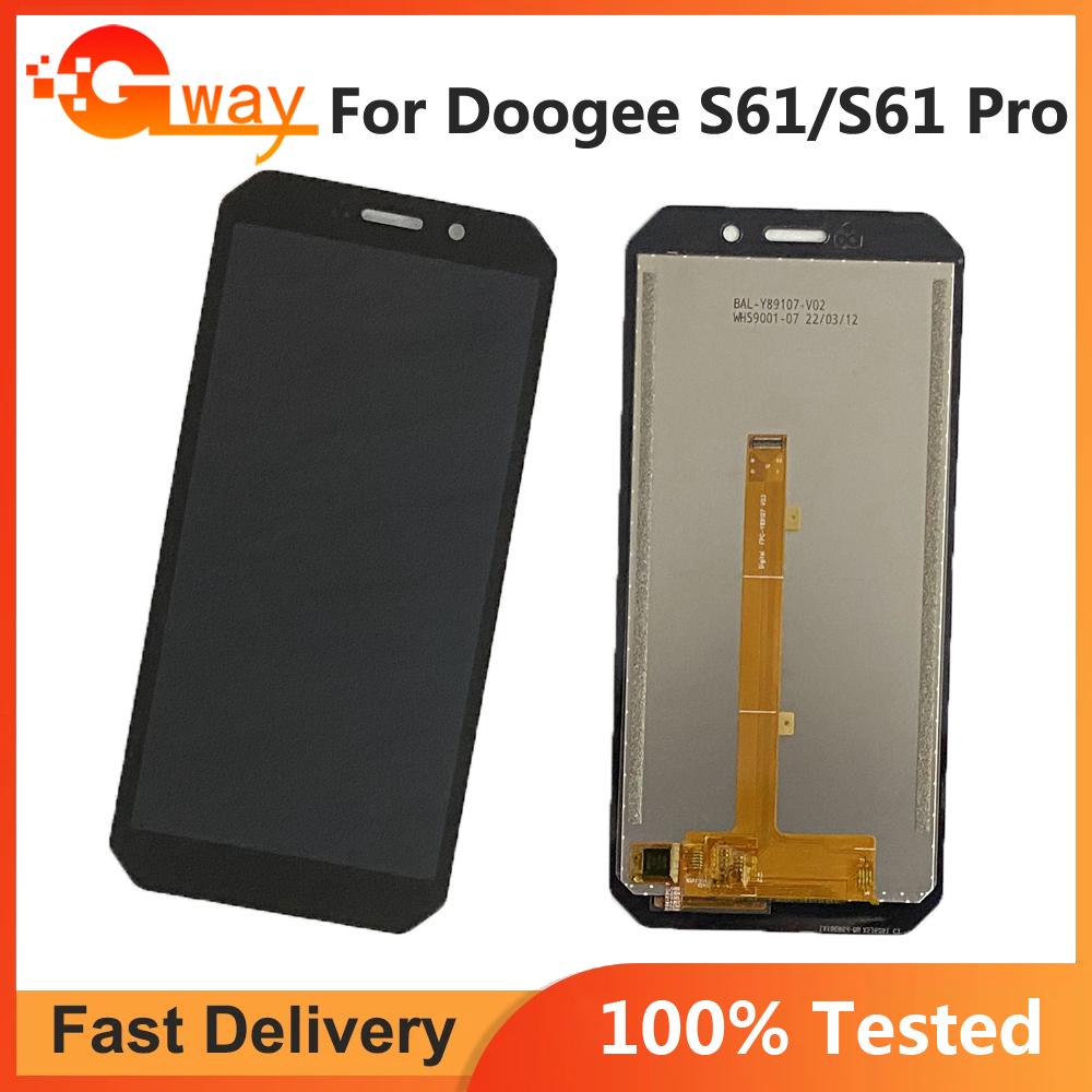 Полная сборка LCD-экрана и дигитайзера для Doogee S61 S61 Pro