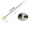 138mm Length T12 Spade Tip Strong Conductivity Heat Resistant