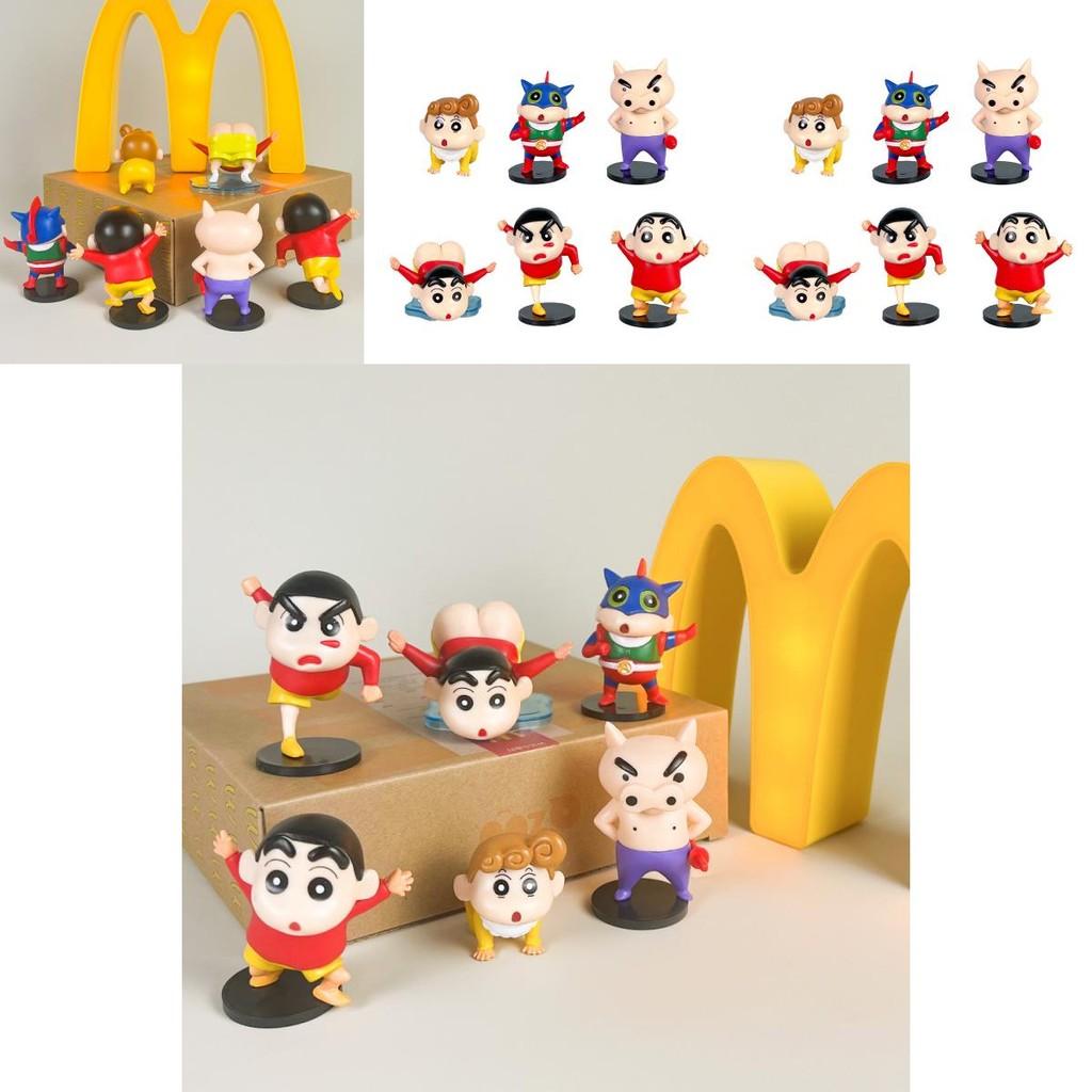 Crayon Shinchan Pvc Mini Figure Blind Box With Action Kamen For Kids And Collectors
