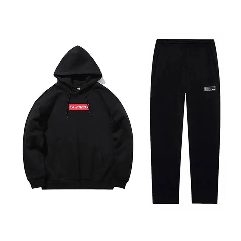 Li Ning Casual Sportswear Unisex Black+Black YWDT519-AKLU863 L