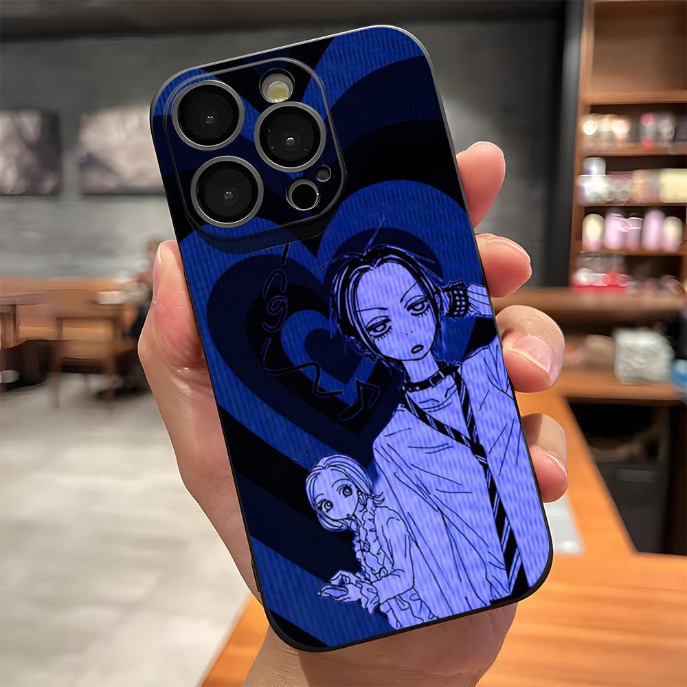 Anime N-Nana Osaki Phone Case For IPhone 17 Pro Max 15 Pro 16 14 Plus 12 13 Mini 11 Pro Shockproof Soft Cover